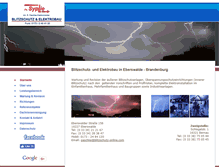 Tablet Screenshot of blitzschutz-online.com